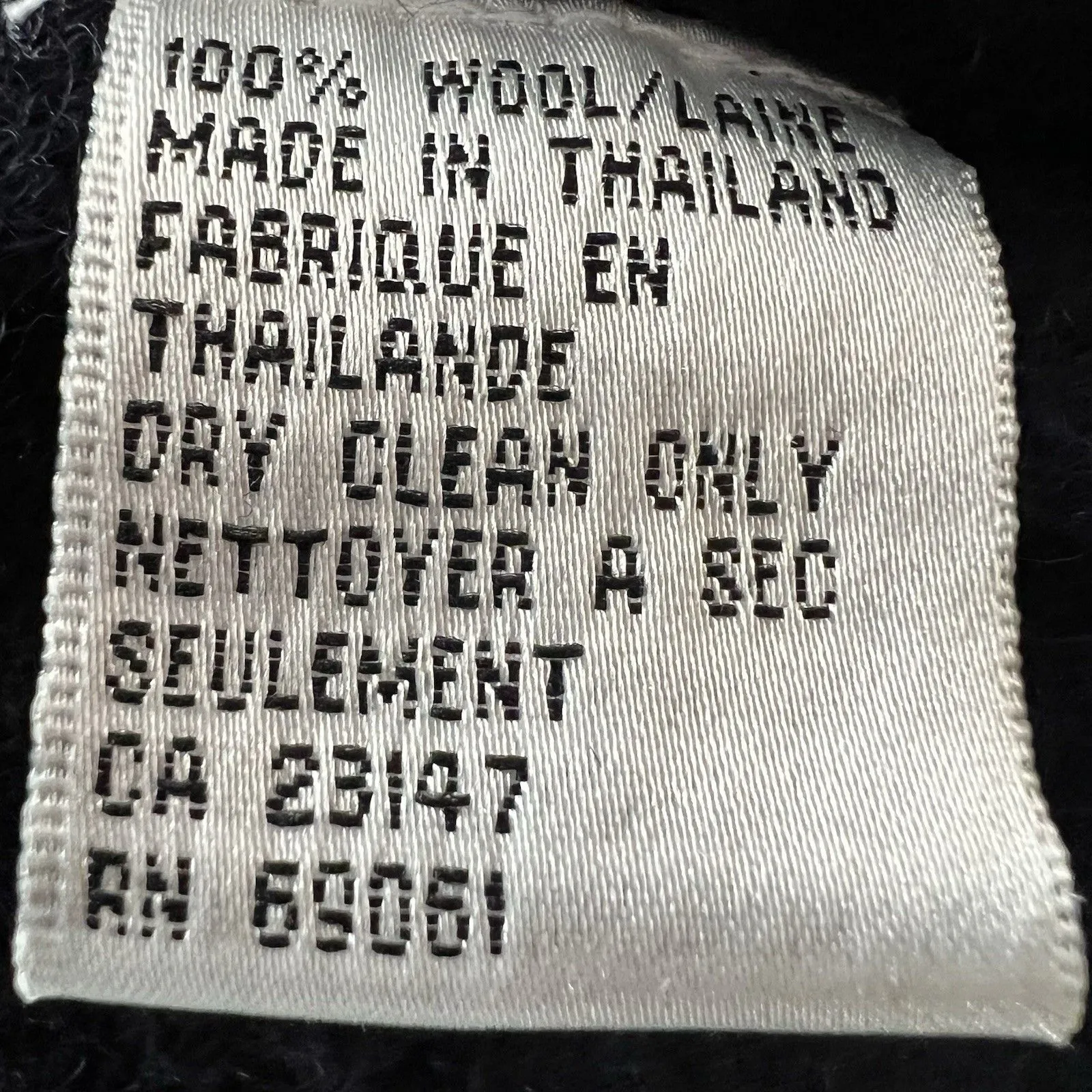 Talbots  Women’s Jacket Medium 100% Wool Tunic Trench Coat - Image 5