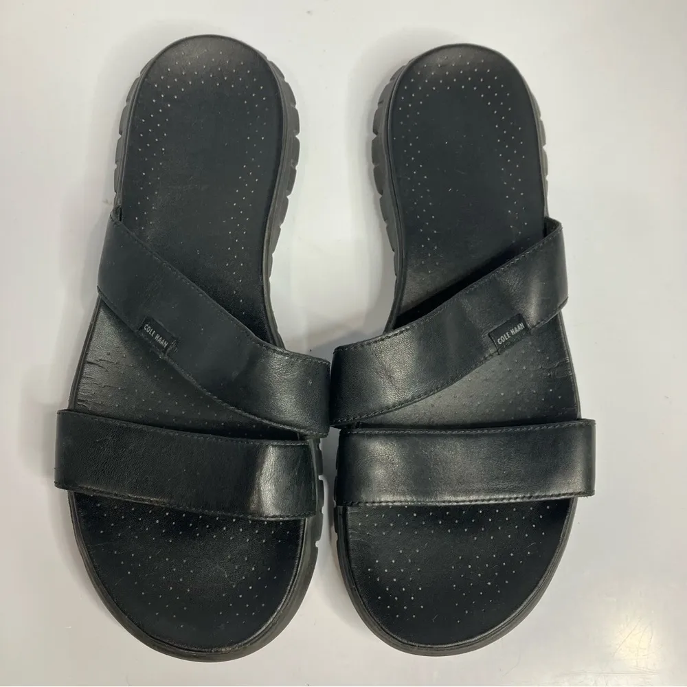Cole Haan black‎ slide sandals size 9 - Image 2