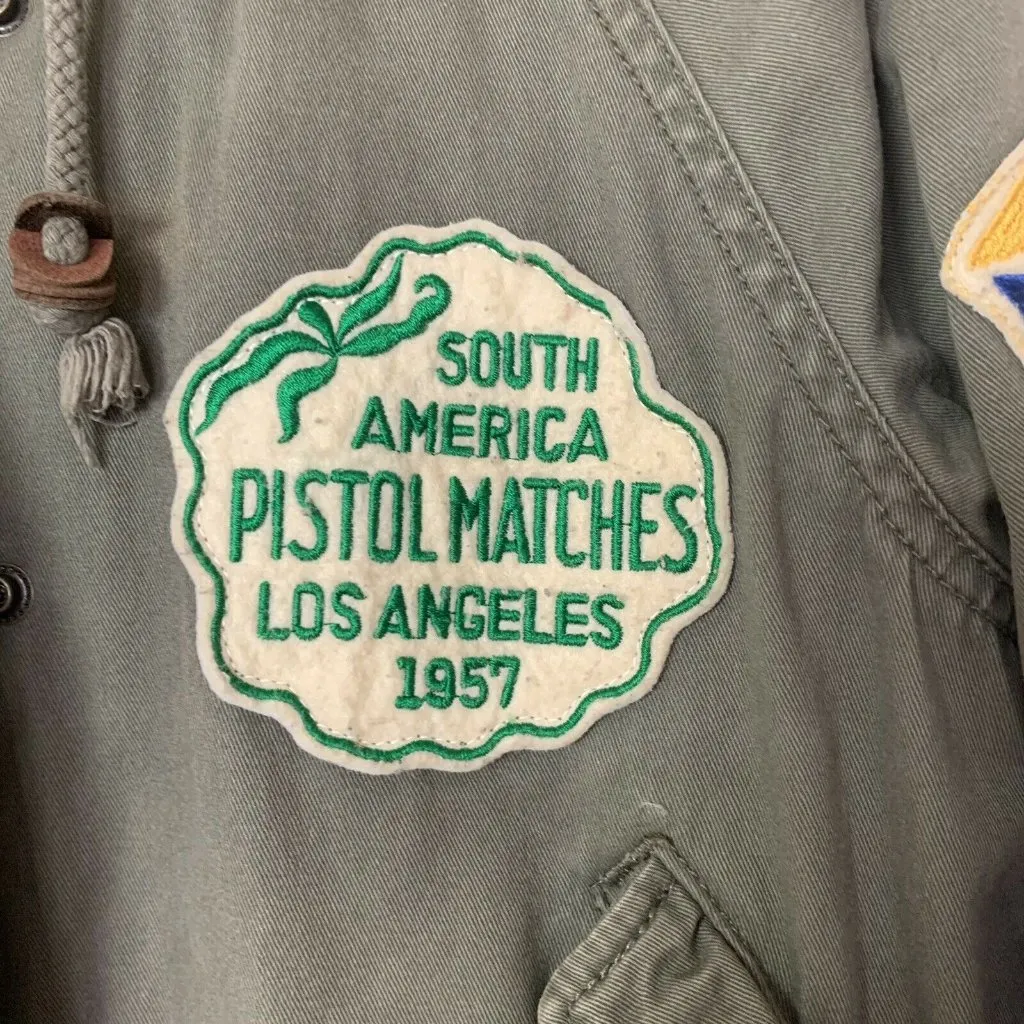 Vintage Moussy Utility Jacket Green Size 2 - Image 2