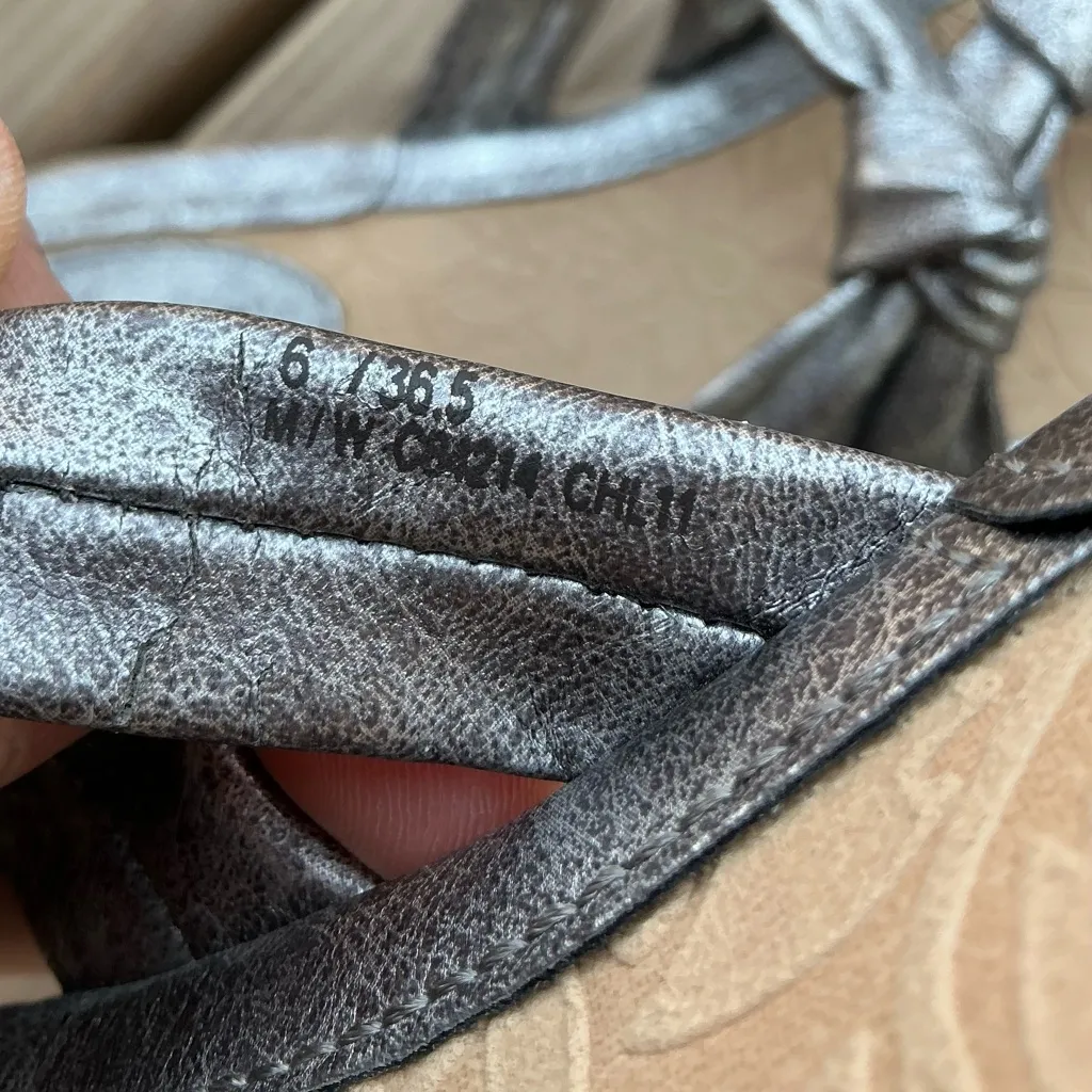 b.o.c. Women's Sandals🌷🌷 Silver Size 6 - Image 5