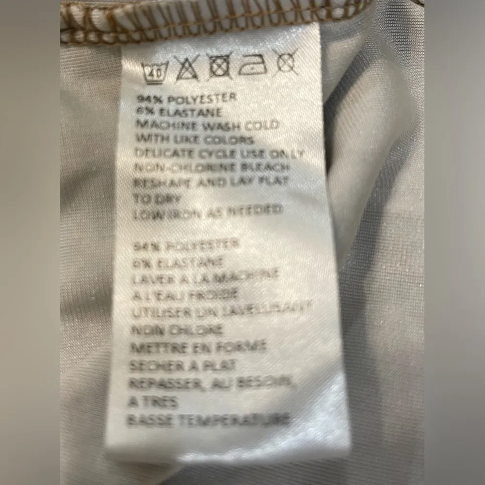 Sparkle & fade cheetah print  crop top with back zipper, size S - Image 8