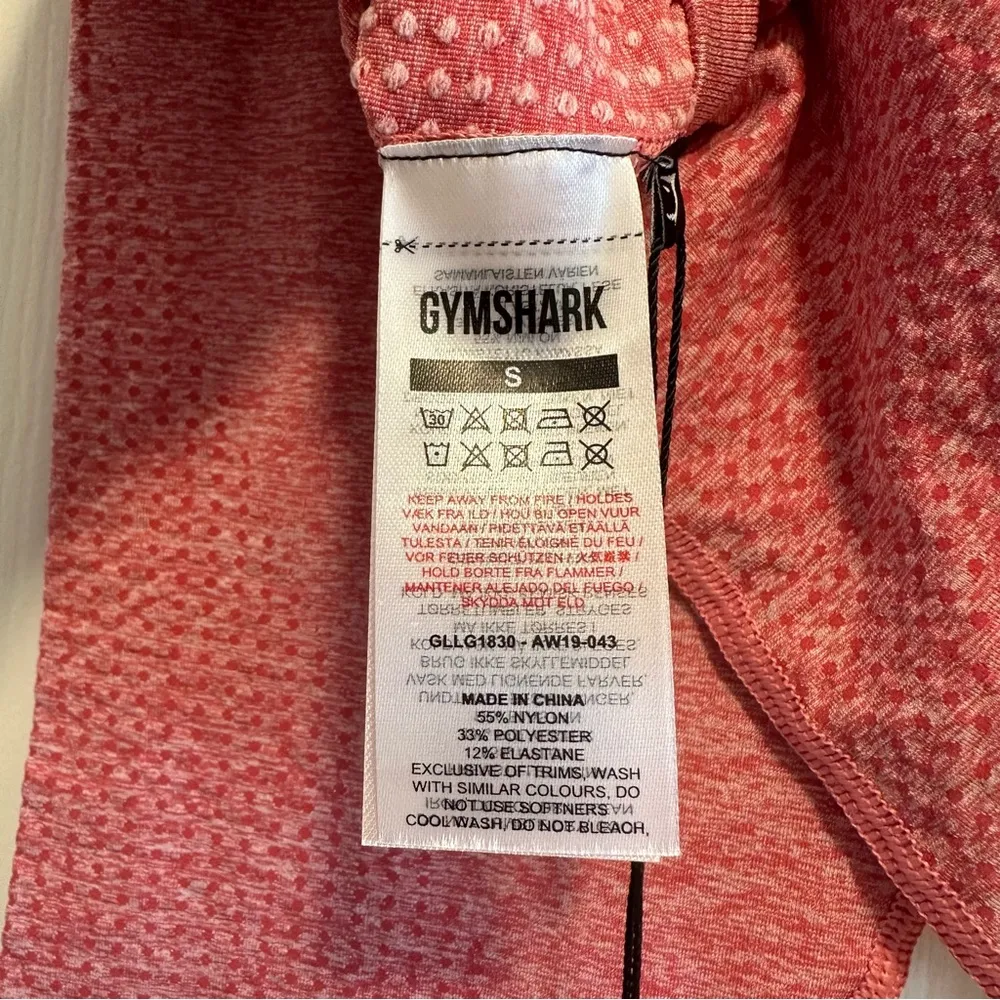 Gymshark Vital Seamless Leggings Women's Small Rose Slate Marble - Image 5