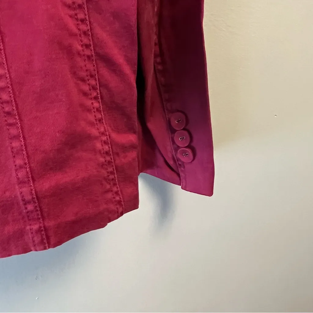 Marc by Marc Jacobs Jacket Fitted Pink Blazer Sz 8 GUC - Image 7