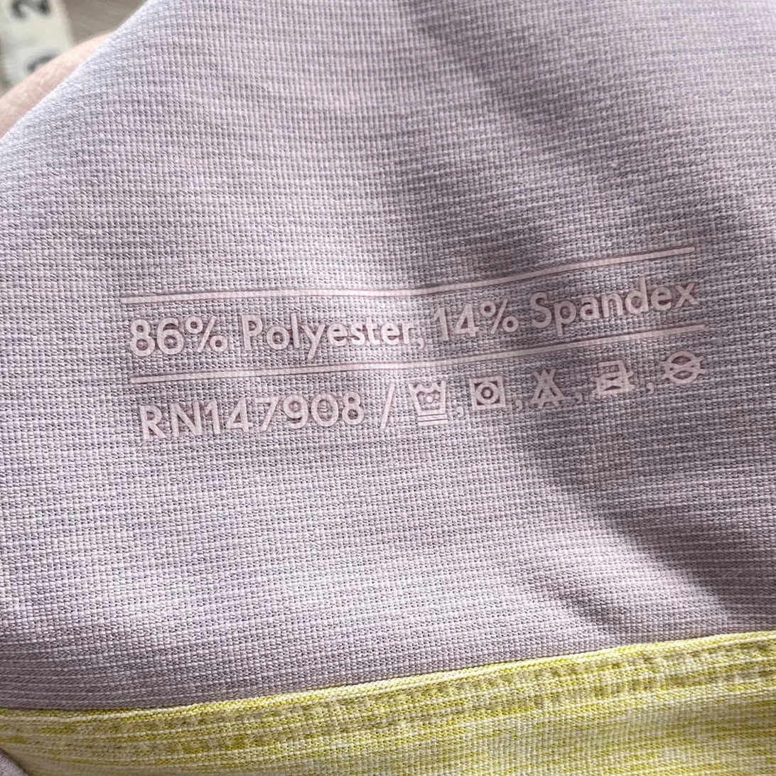 OUTDOOR VOICES Purple Light Support V-Back Venus Crop Top Tank Sports Bra Size S - Image 7