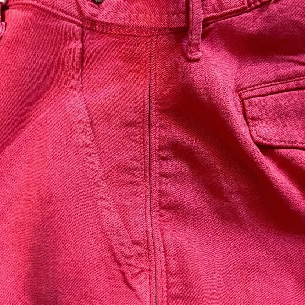 PISTOLA Erin High Rise Utility Cropped Pant Straight Leg Patch Pocket NWT 29 - Image 6