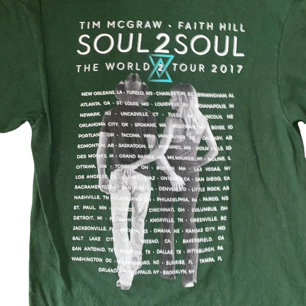 Soul 2 Soul Tim McGraw Faith Hill Tour T - Image 17