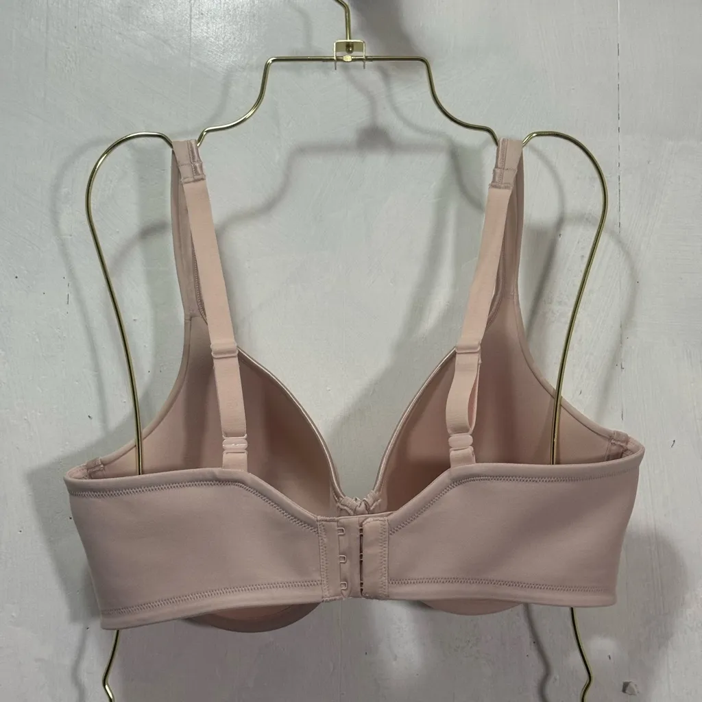 Vanity Fair Pink Underwire Beauty Back Bra Sz 38DD - Image 6