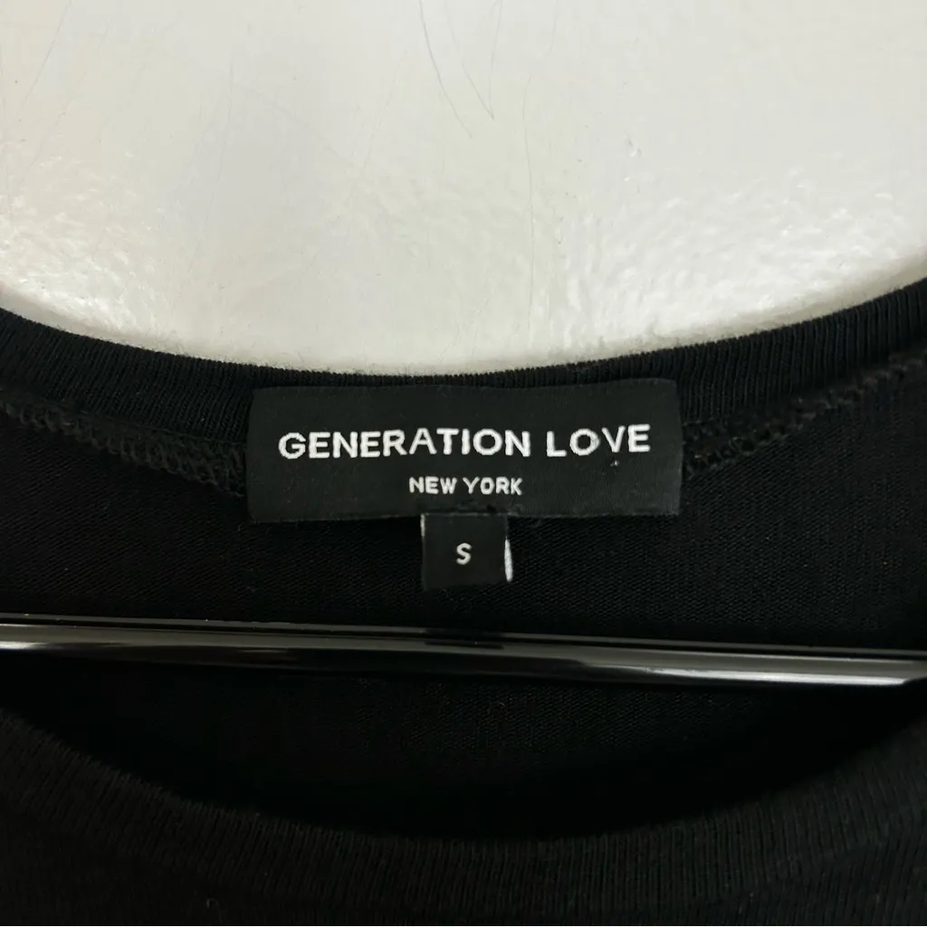 Generation Love Noelle Rose Bush Silk Long Puff Sleeve Pullover Blouse Size Smal - Image 9