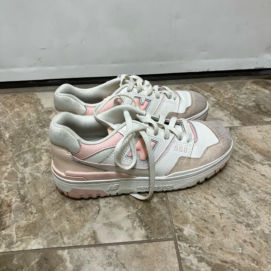 New balance 550 pink and white - Image 2