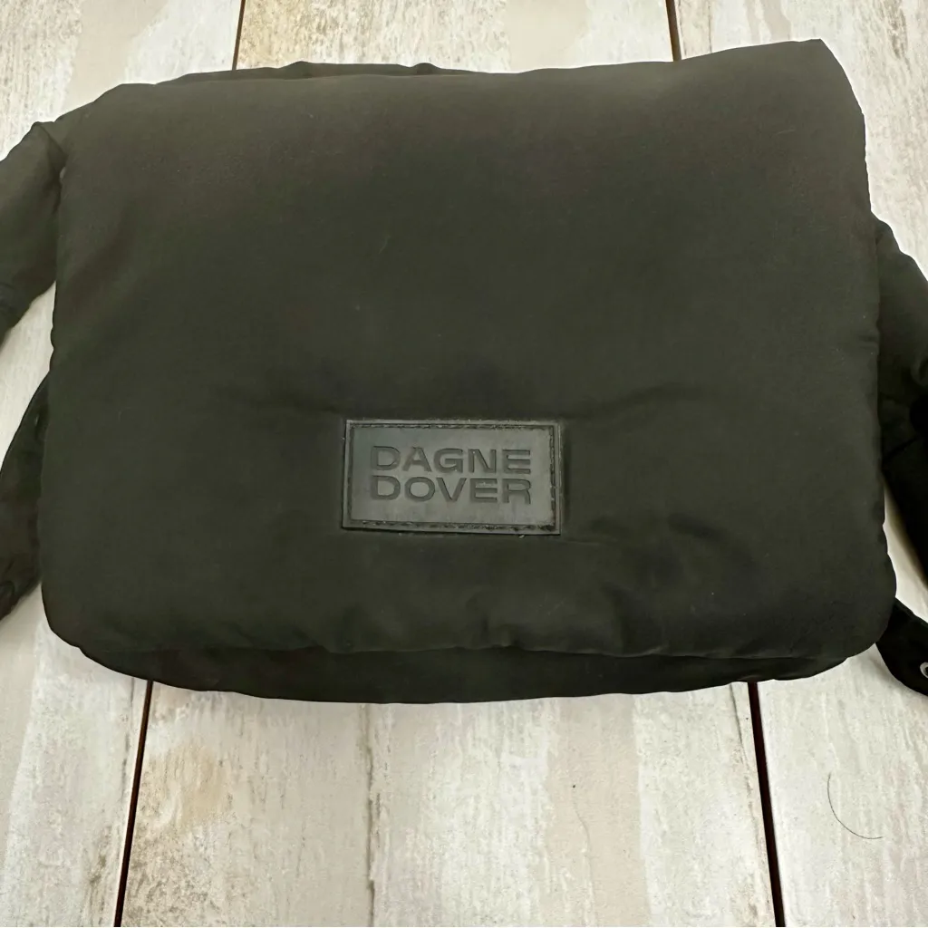 Dagne Dover Black Kitty Puff Crossbody Multi Compartment Travel Gorpcore Granola - Image 5