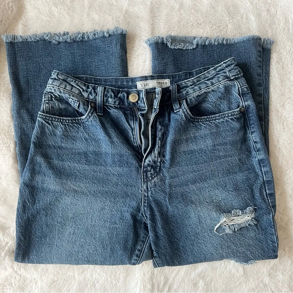 Cropped ankle flare jeans - Image 8