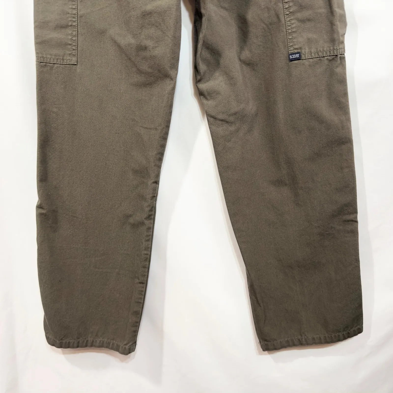 5.11 Tactical Series Size 28 Cargo Pants Utility Workwear Olive Green 1456 - Image 15