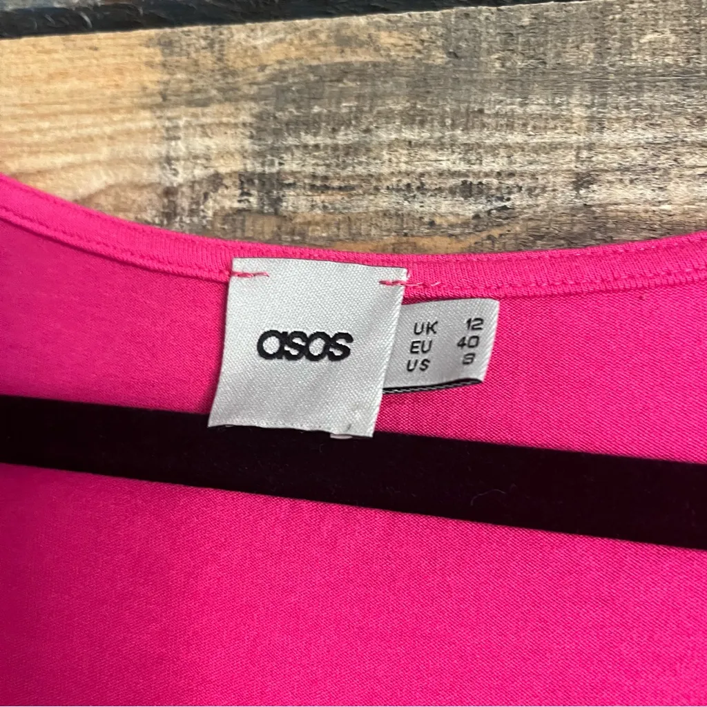 Asos‎ Pink Dress Size 8 - Image 10