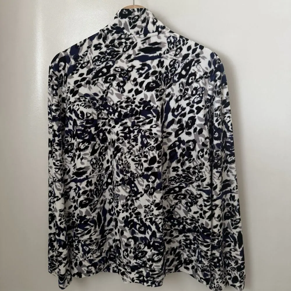 Zenergy Chicos Jacket Leopard Animal Print Safari Glam Golf - Image 2