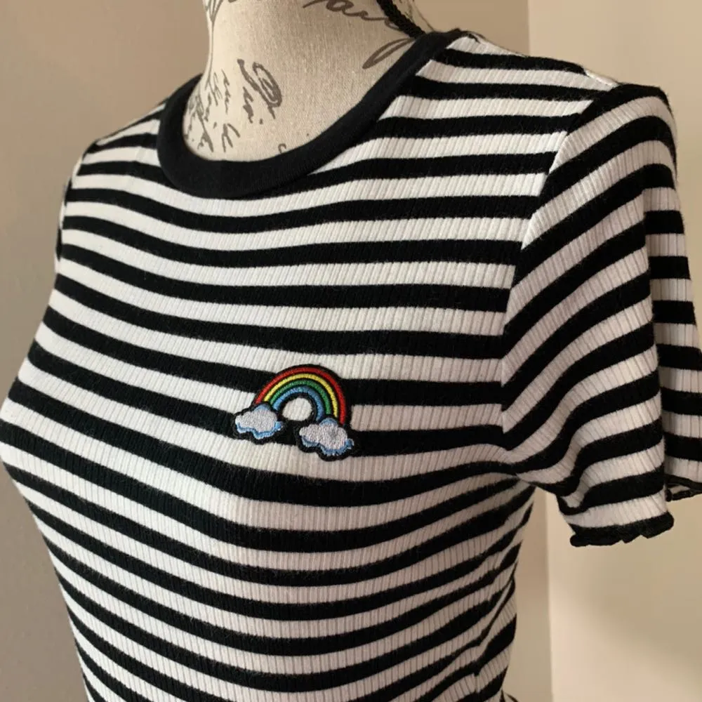 Black And White Top  - Image 2