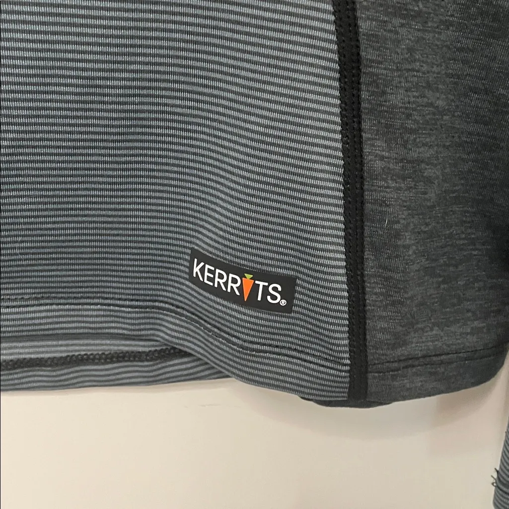 Kerrits Gray Long Sleeve Equestrian Top Large - Image 4