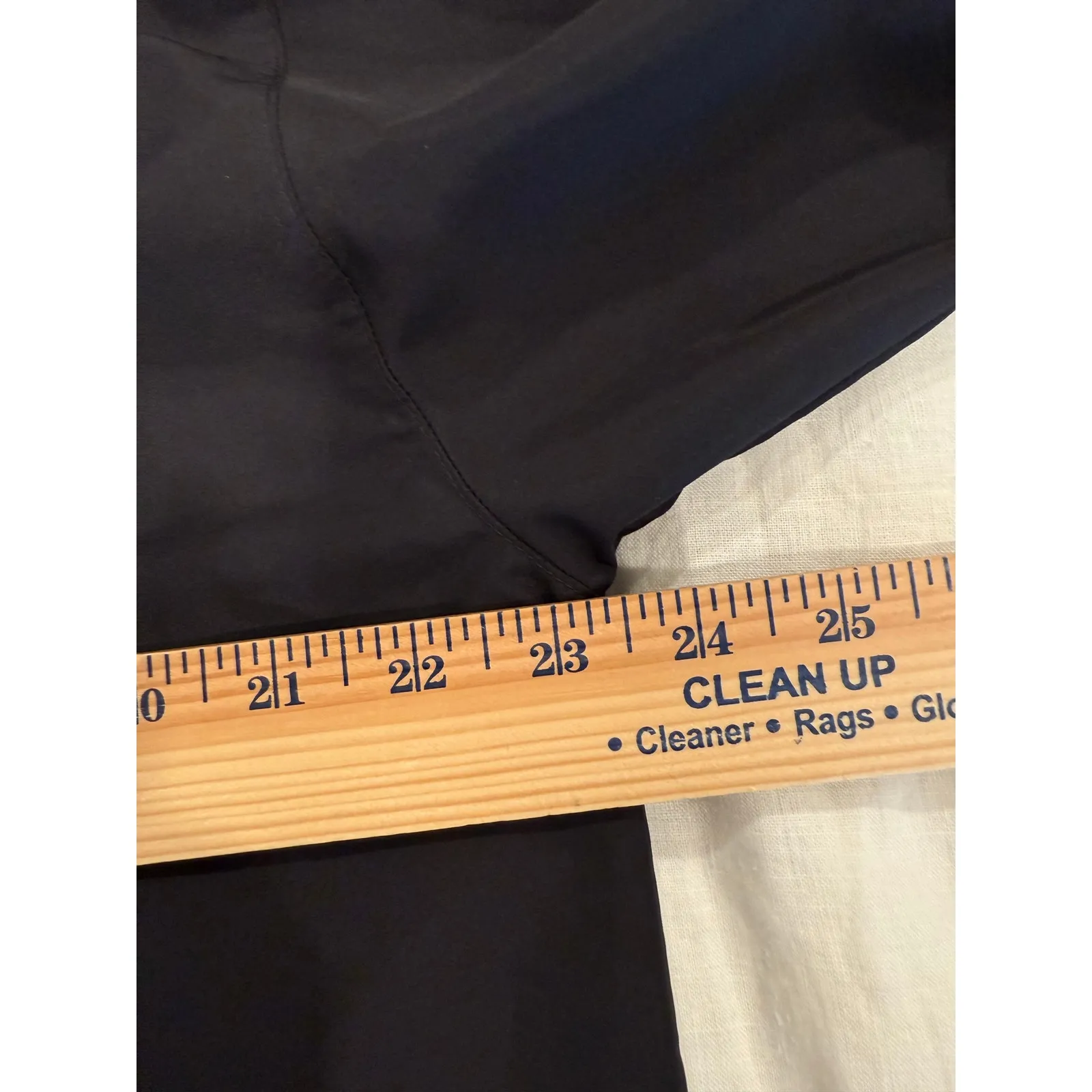 Express Long Sleeve Poplin Boyfriend Portofino Shirt Black Women's Size Medium - Image 10