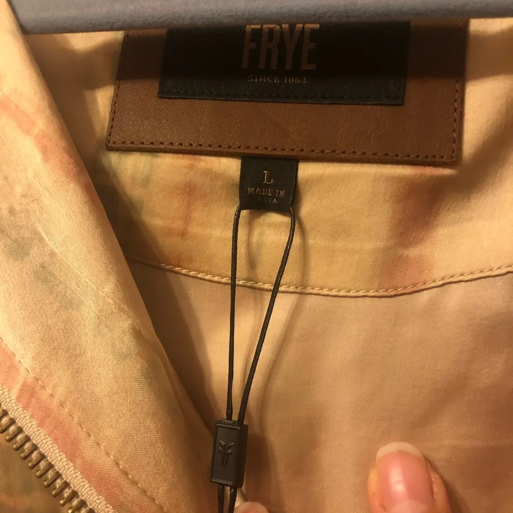 Frye NWT  TIE DYE SILK JACKET - Image 6