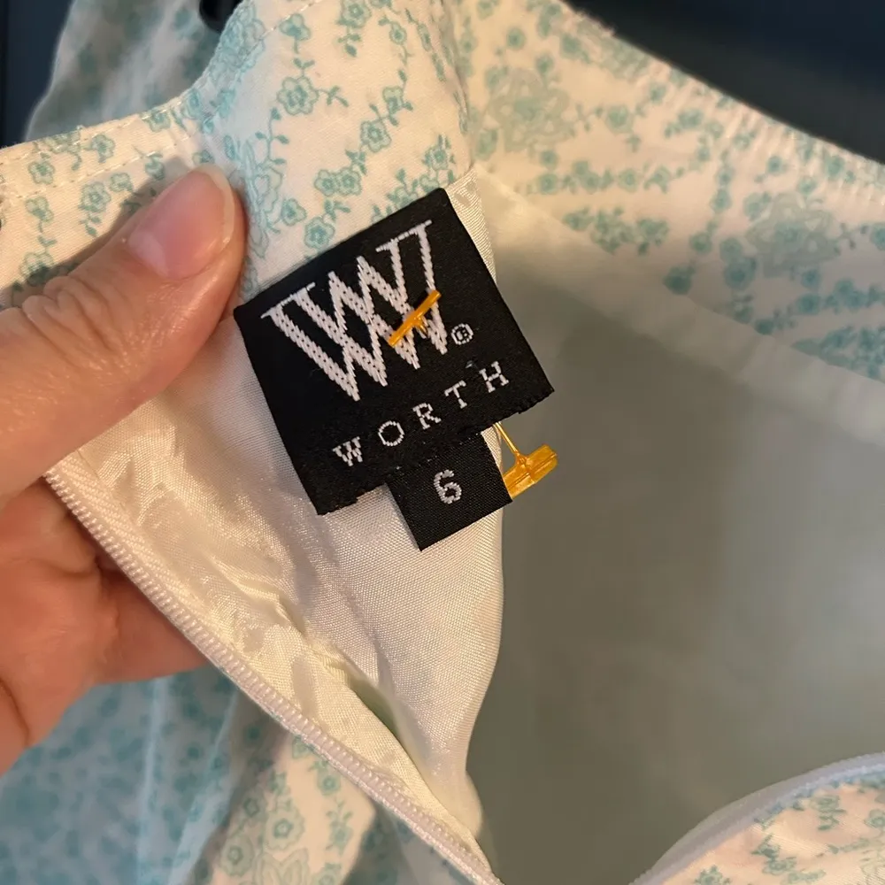 Worth Cream/Real Floral Bubble Knee - Image 6