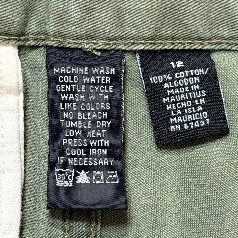Vintage Polo Ralph Lauren Green Cargo Pants - Image 5