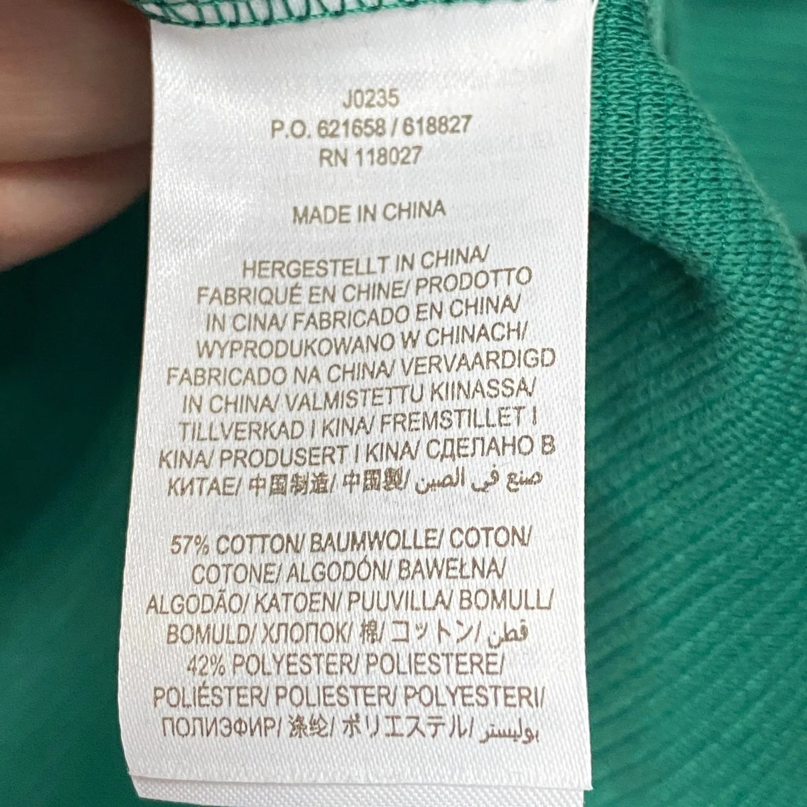 Boden Women's US 4 Green Ribbed Knit Dress Career Party Cocktail 3/4 Sleeve Work - Image 6