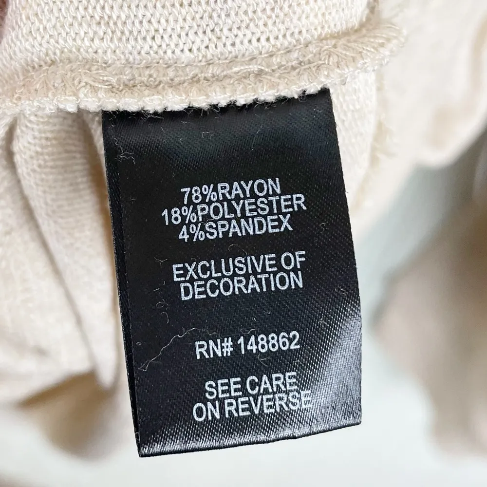 NEW Torrid Super Soft Plush Long Sleeve Lounge Hoodie Oatmeal Heather Stripe 1X - Image 8