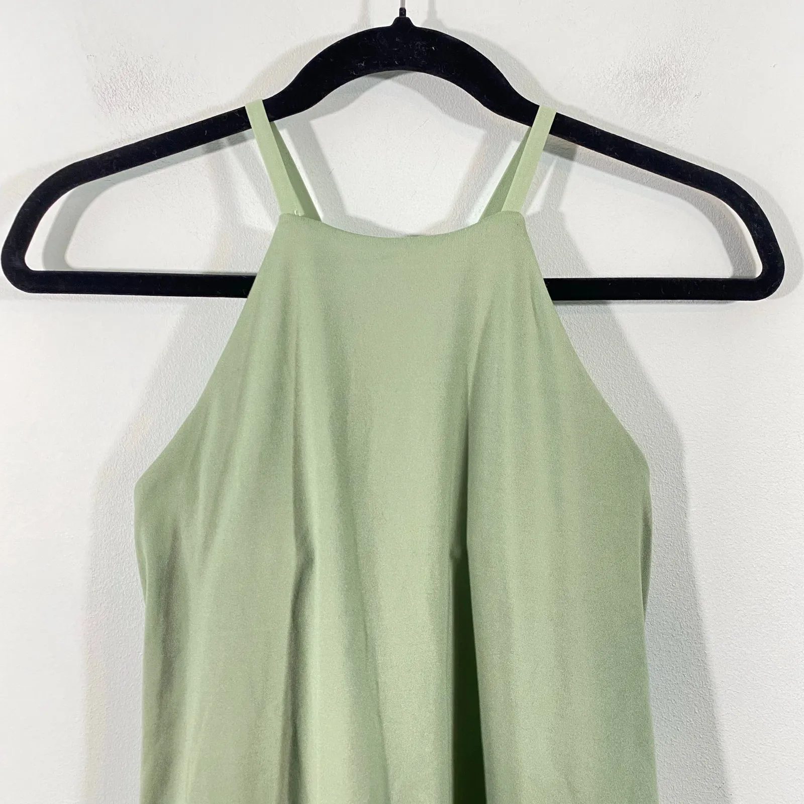 MWL Madewell Versailles Green Built In Shorts Flex Fitness Dress Size S - Image 2