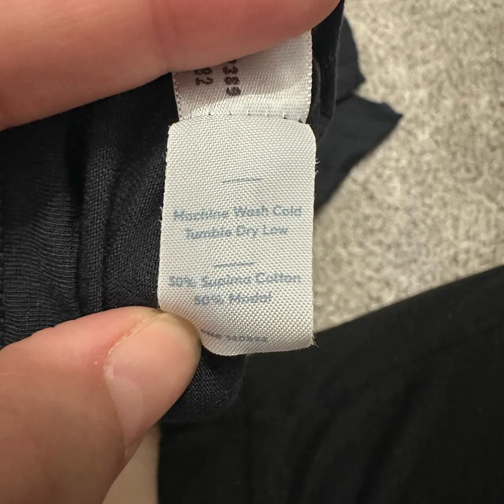 Marine Layer Black V-Neck Short Sleeve Tee - Image 4