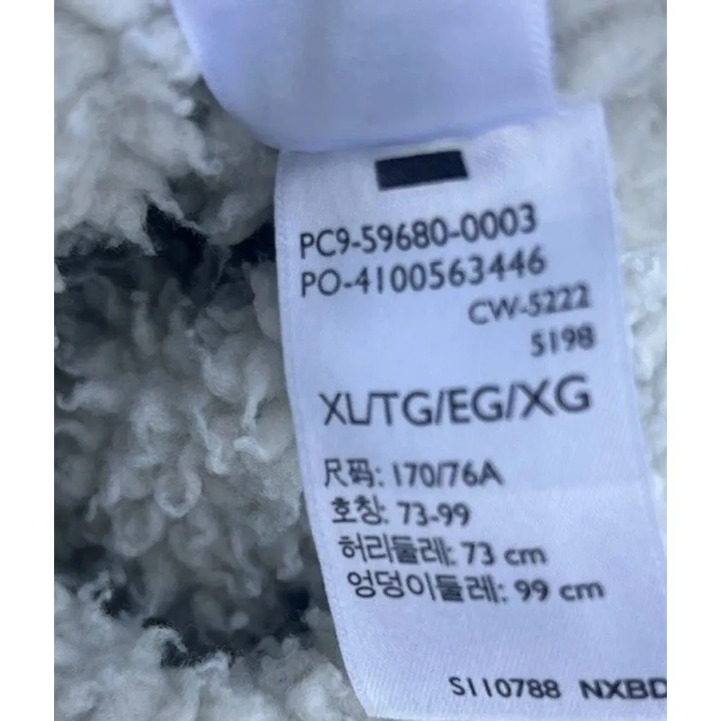 Signature Gold Levi Strauss Sherpa Trucker Jacket Chore Barn Size XL Blue Denim - Image 9