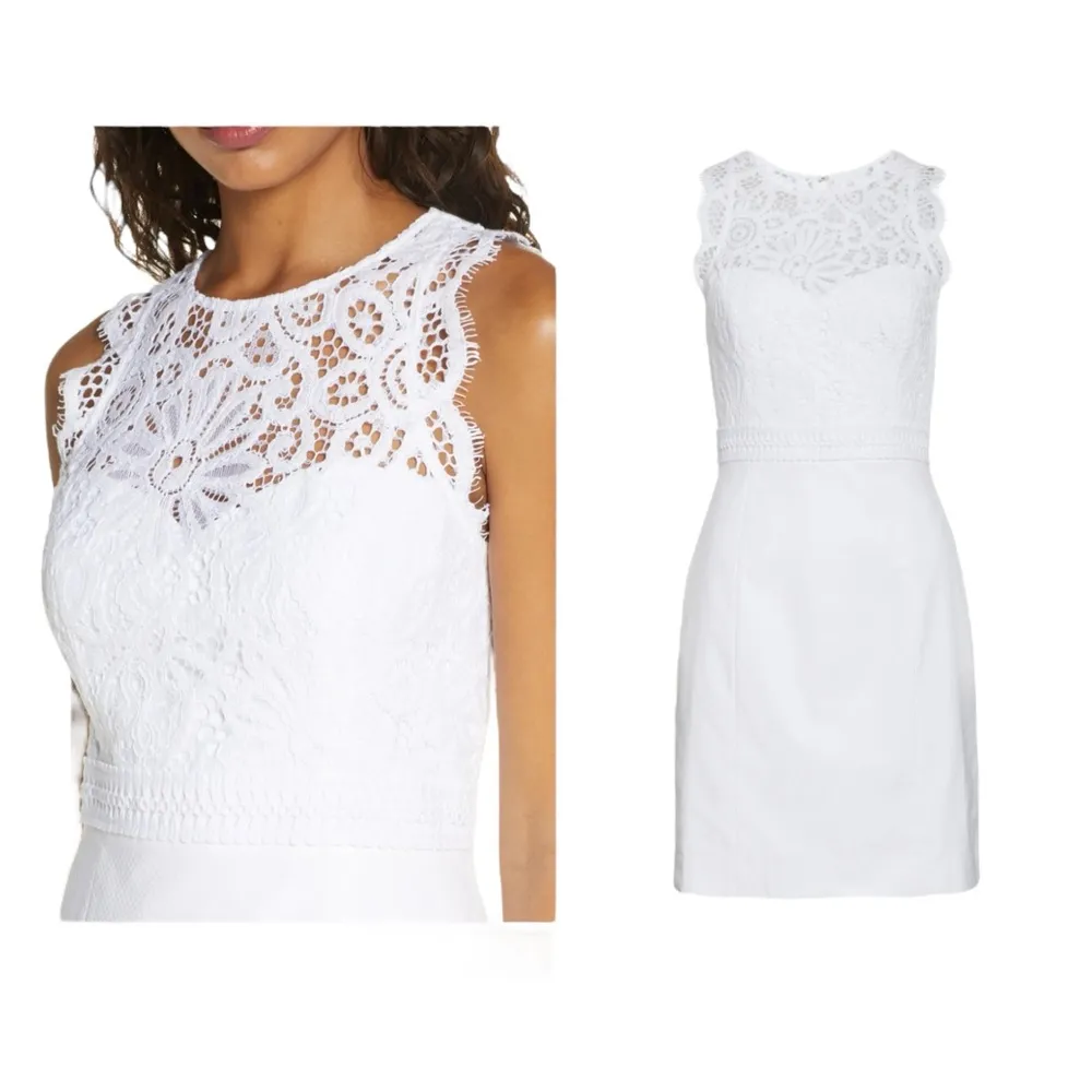 Lily Pulitzer Sharice Lace Sheath Dress - Image 4