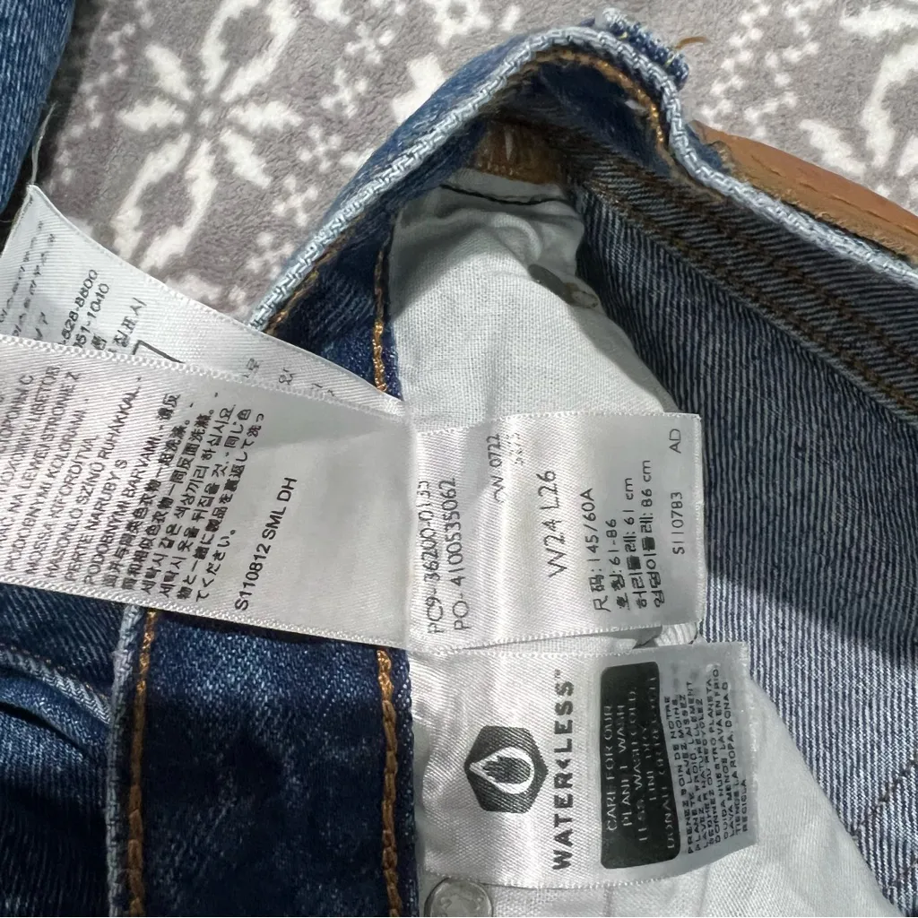 Levi's Women's 501 Original‎ Premium Cropped Jeans in Athens Ranks Size 24 x 26 - Image 5