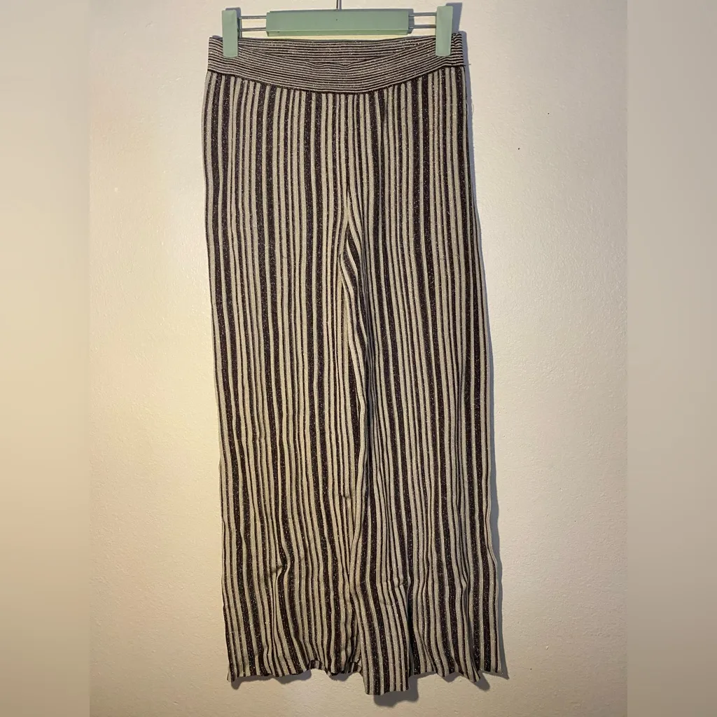 House of Harlow 1960 Revolve Striped Wide Leg Pants Size Small - Image 2