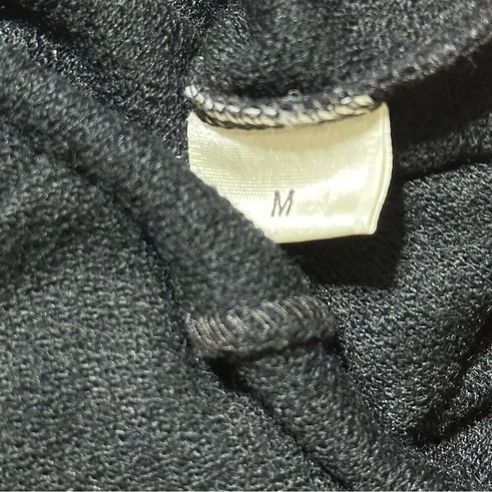 Bettina Riedel NY Vintage Women’s Size M Black Wool Long Sleeve Crewneck Dress Size M - Image 7