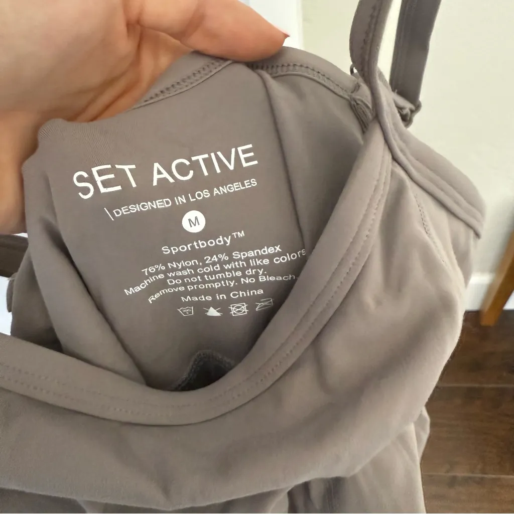 Set Active Sportbody Flare Leg Jumpsuit - Image 2