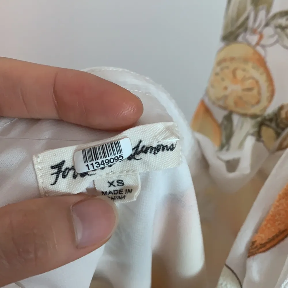 FL&L lemonade open back ruffle strap romper - Image 11