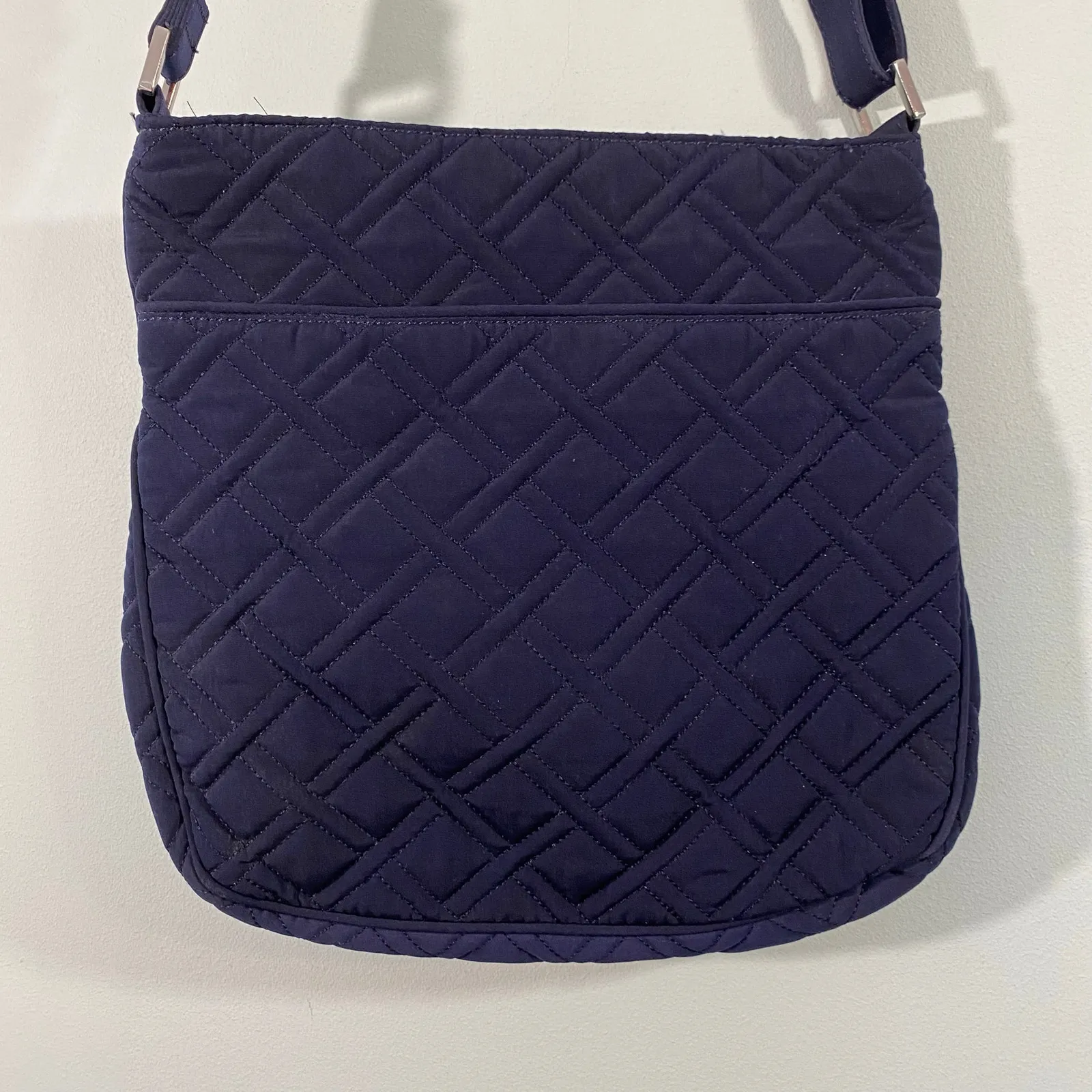 Vera Bradley Navy Quilted Crossbody Bag - Image 8