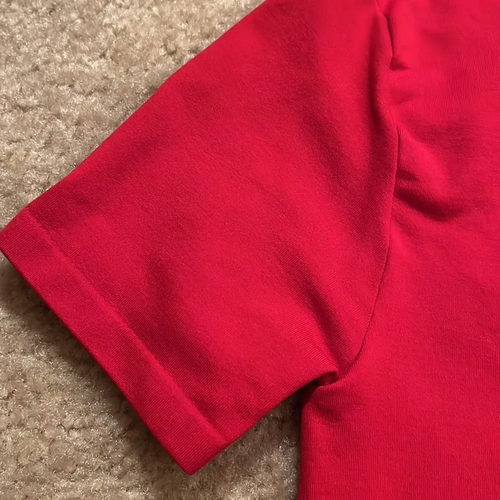 Vintage Victoria’s Secret red bodycon T-shirt Size small - Image 5