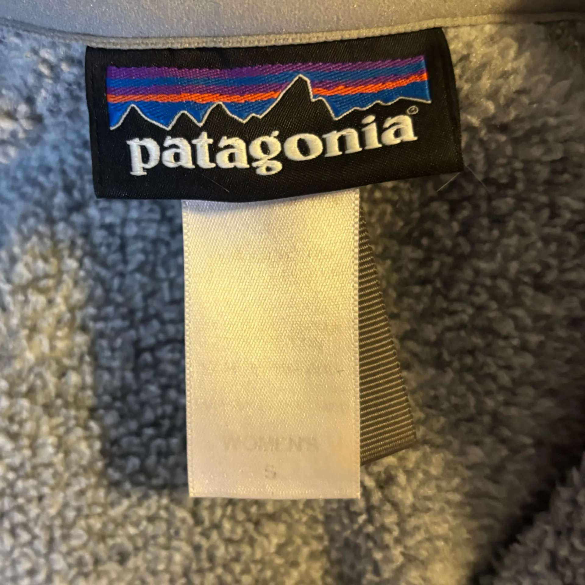 Patagonia Women's Better Sweater® 1/4-Zip Fleece top sz S - Image 3