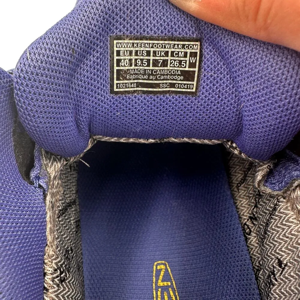 Keen Women's Blue Explore Mid Waterproof Hiking Boots Size 9.5 - Image 8