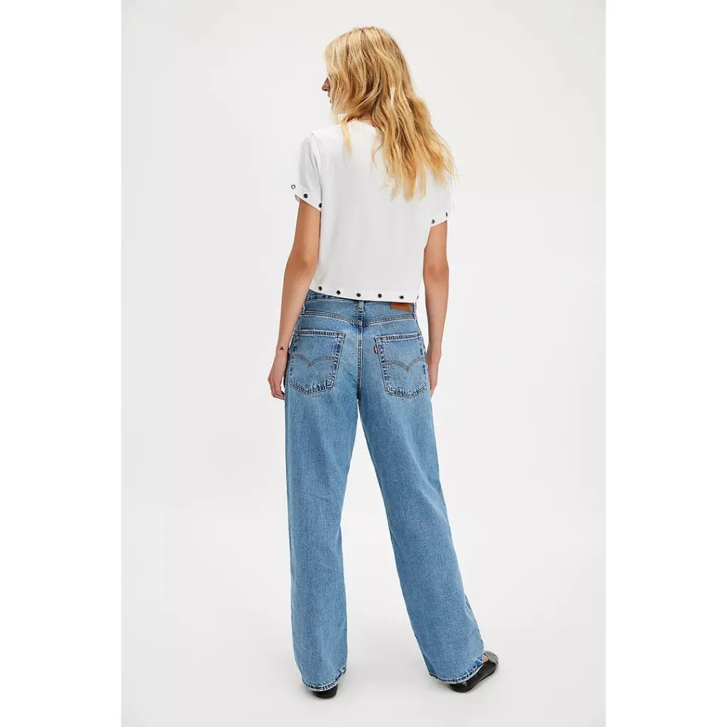 LEVI'S x Free People Baggy Dad Jeans in Wash Easy Days Size US 31 - Image 2