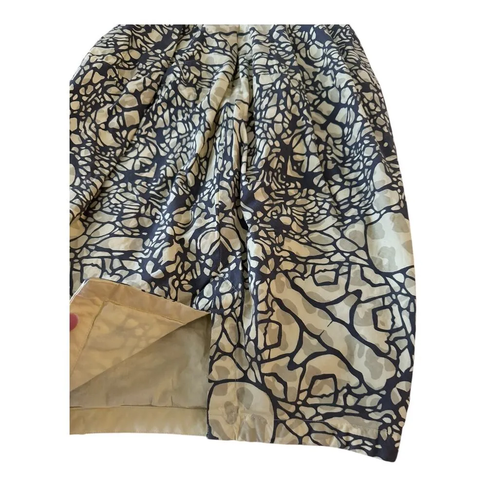 Anthropologie Racerback Cocktail Party Dress Inked Paradise By Fish Fry Size XS - Image 7