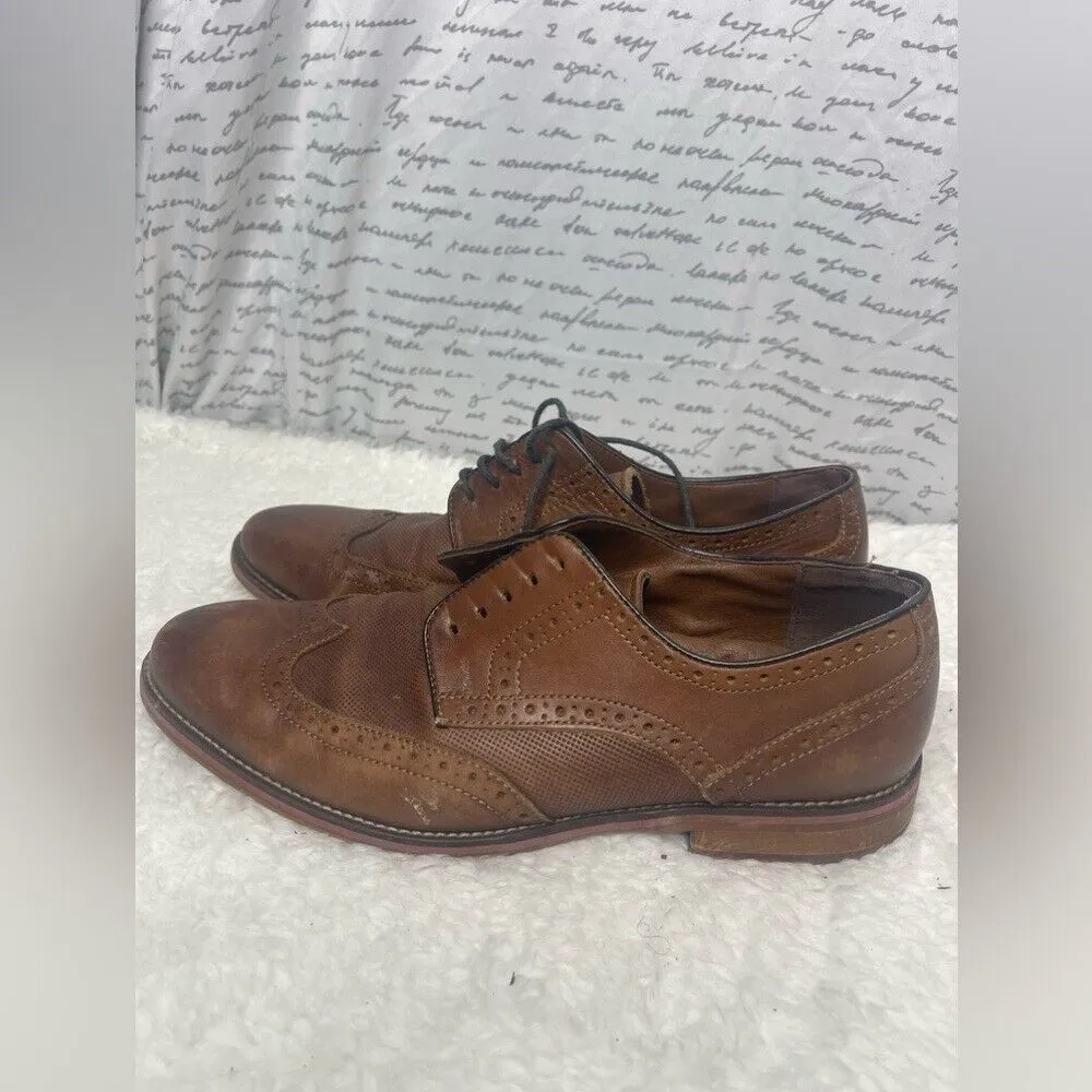 Men's leather shoe‎ size 10 brown - Image 3