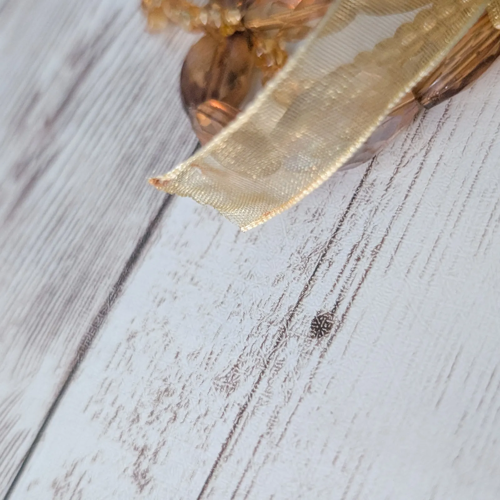 Set of 3 Stretch Bracelets Amber Tones Yellow - Image 8