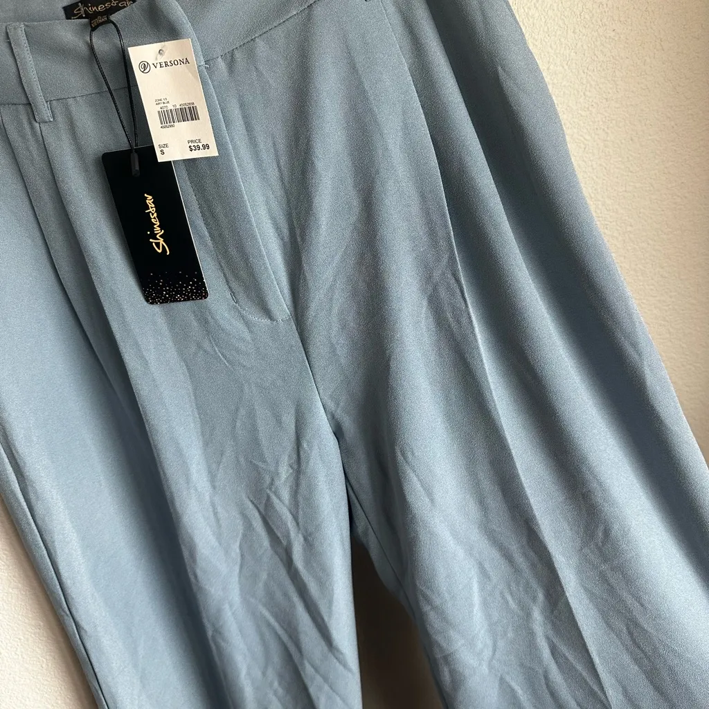 Versona Light Blue Women's Trousers - Image 5