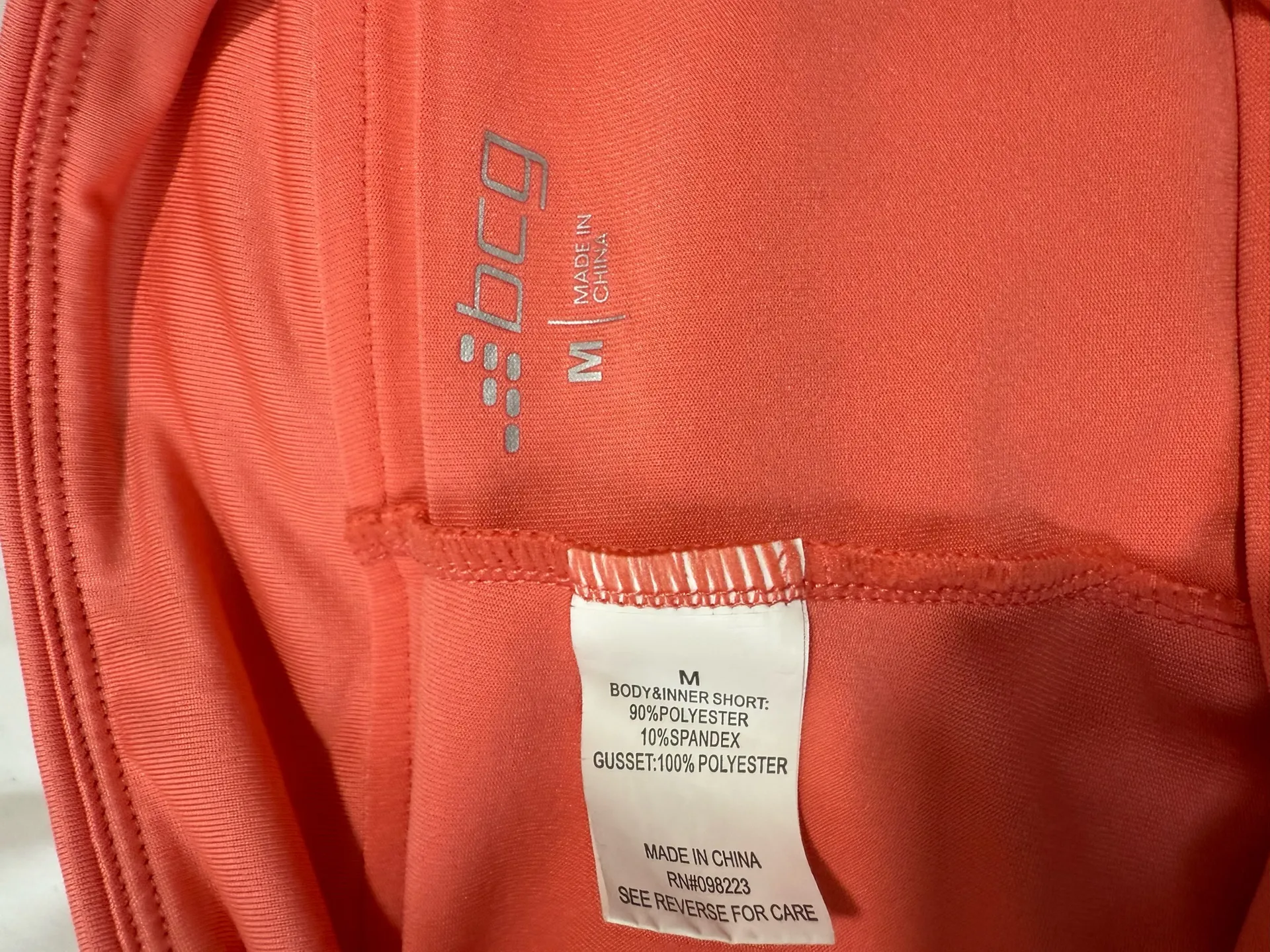 BCG Tennis Skirt Orange - Image 4