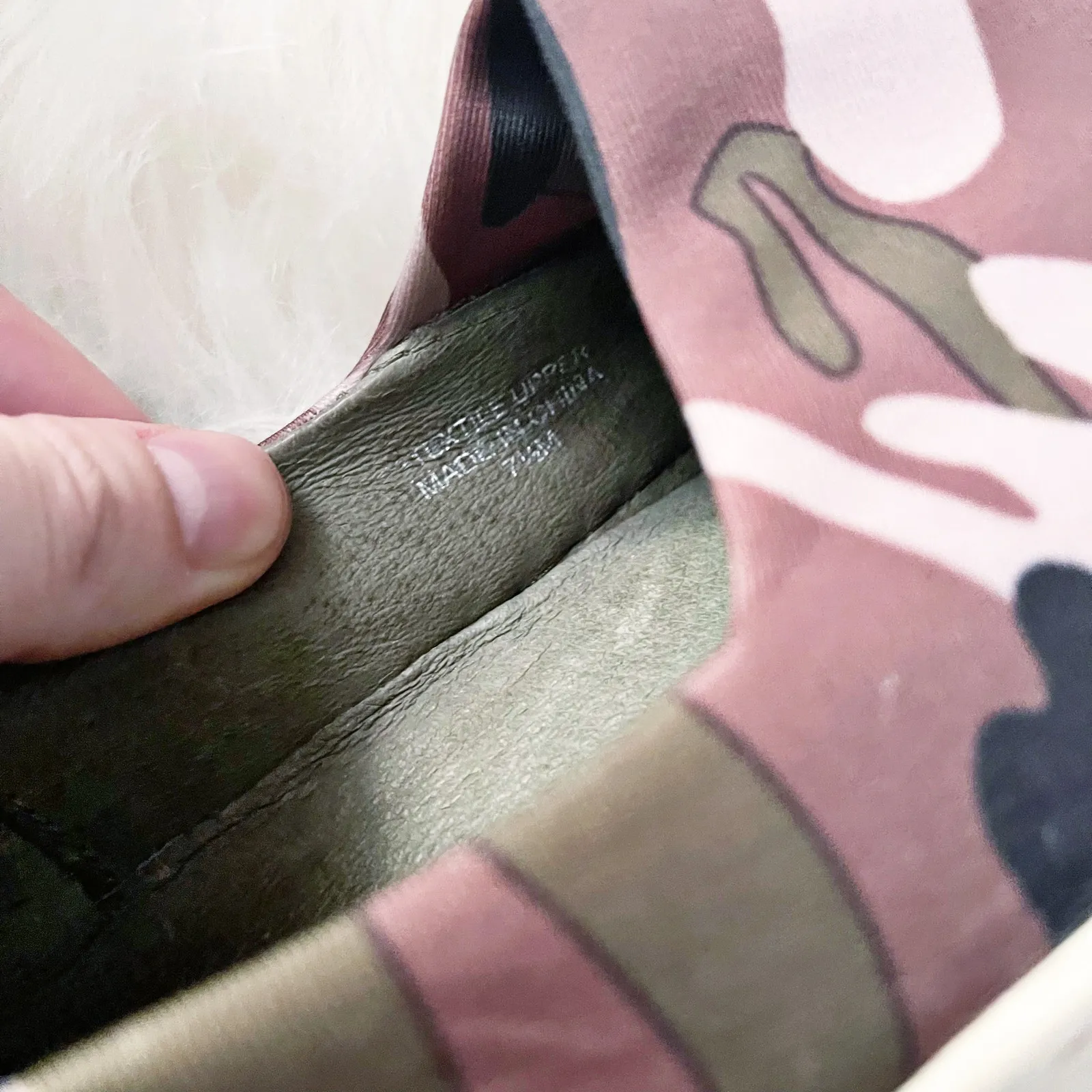 J/Slides Camo Nylon Platform Slip - Image 8