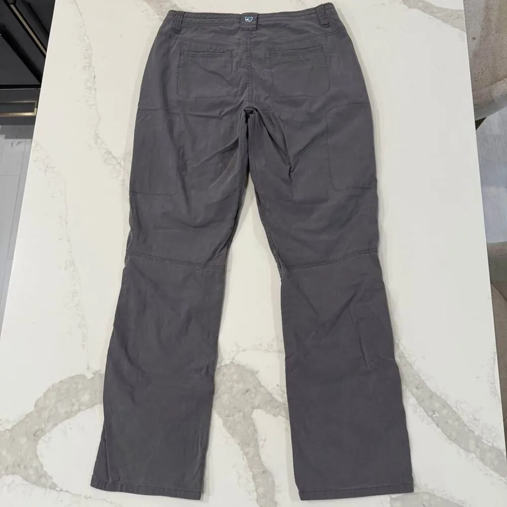 Kuhl Spire Roll Up Utility Pants Women's 8 Gray Stretch Hiking Outdoors Gorpcore - Image 5