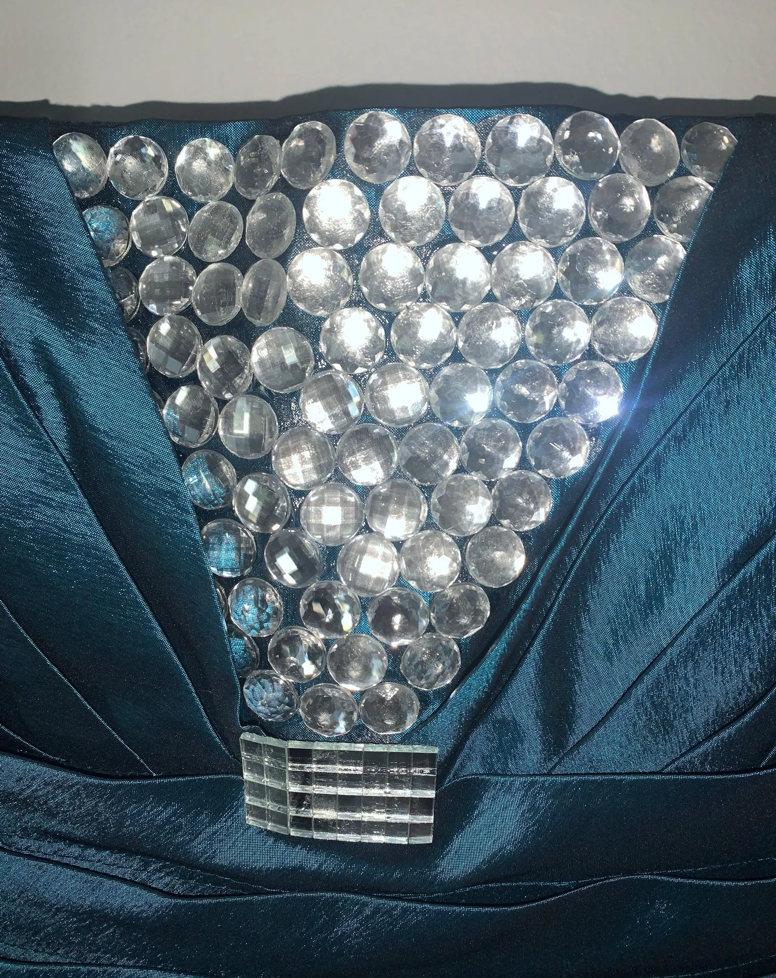 Handmade Long Dress Blue Size M - Image 8