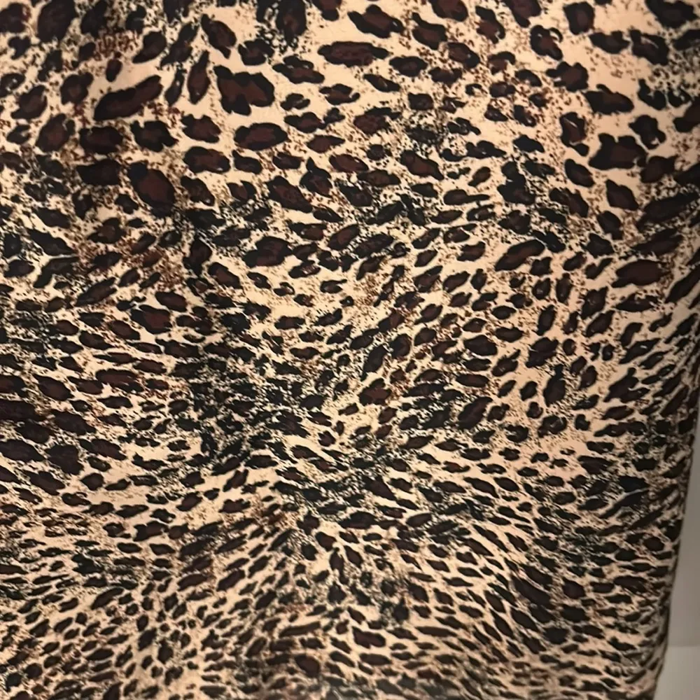 Vintage Sag Harbor Leopard Print 2 Piece Dress Suit 18W - Image 4