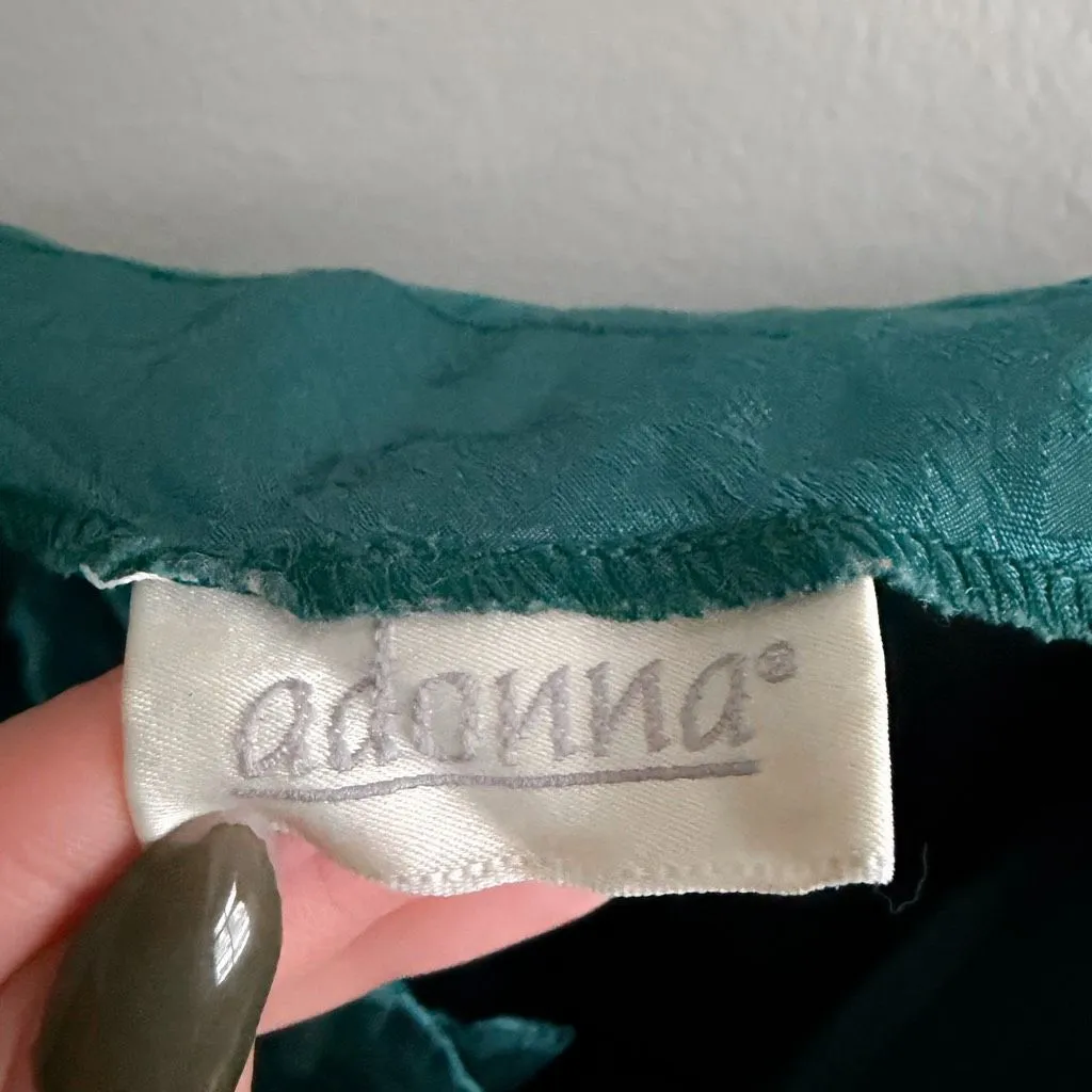 Vintage adonna Jacquard Slip Size M - Image 5